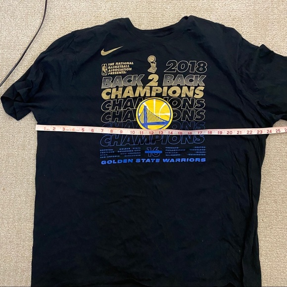 Golden State Warriors Back To Back Champs Shirt - Picture 4 of 6